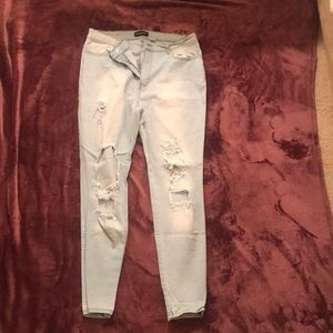 Distressed Jeans